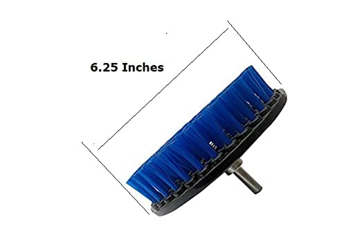 CARPET & UPHOLSTERY BRUSH FOR MACHINE with Crapet chuck (SET OF 2)