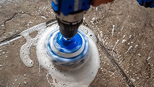 CARPET & UPHOLSTERY BRUSH FOR MACHINE with Crapet chuck (SET OF 2)