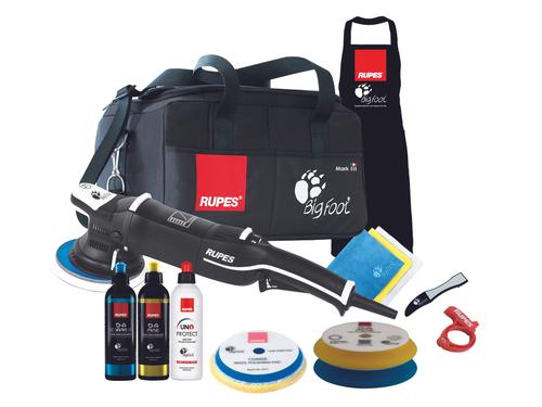 RUPES BIGFOOT LHR21 MARK III RANDOM ORBITAL POLISHER DELUXE KIT