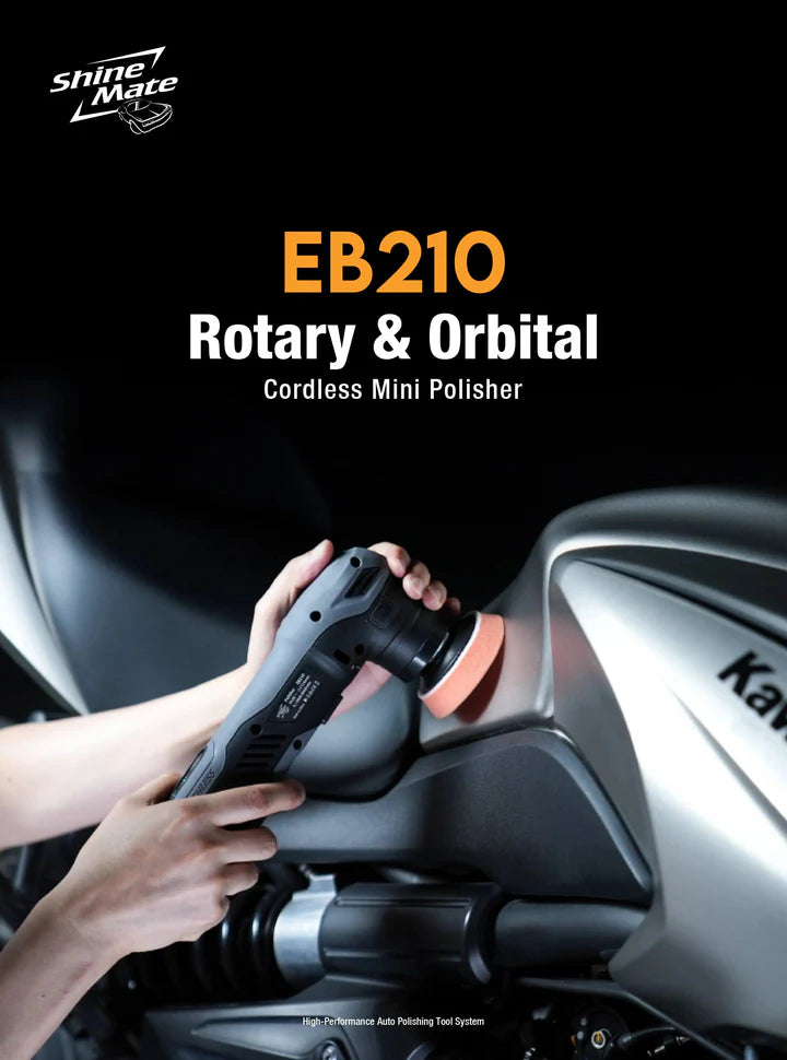 ShineMate EB210 Cordless Polisher Box Kit – Multi Functional Polishing Machine