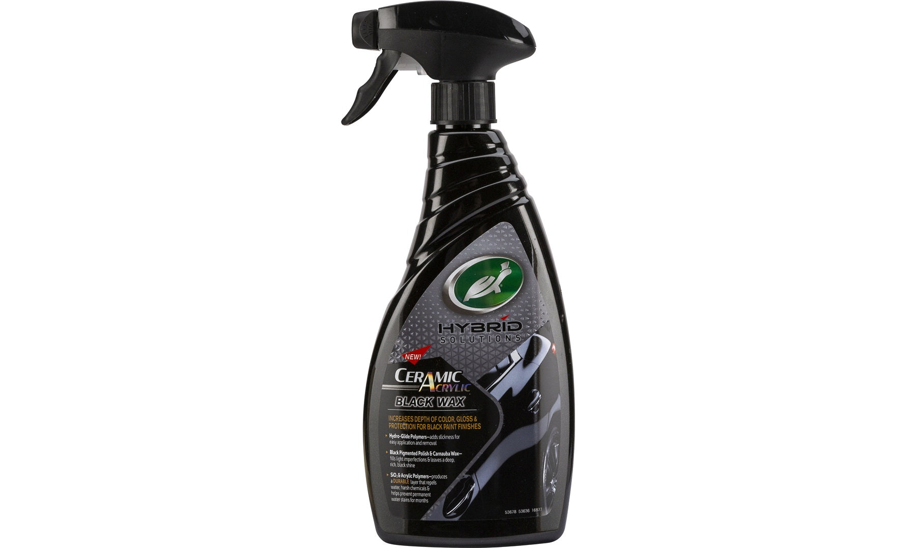 TURTLE WAX HYBRID SOLUTIONS CERAMIC ACRYLIC BLACK WAX, 473 ML
