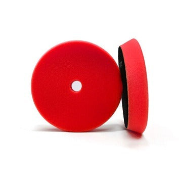 Maxshine Pro Foam Finishing Pad - 5.2 Inch Red, Heat-Resistant, For DA & Rotary Polishers, Smooth Paint Finish