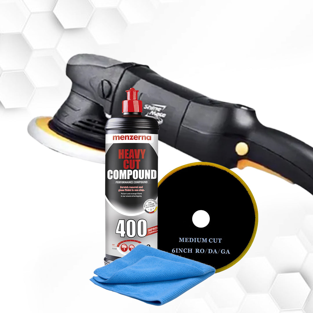 Shine Mate Dual Action Orbital Polisher EX610-5/15,machine WITH KIT