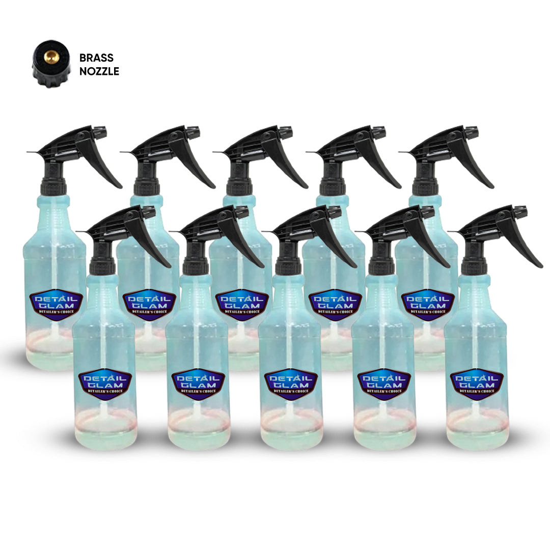 EIGHT x Chemical Resistant Heavy Duty Spray Bottles