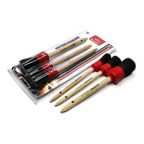 MaxShineDetailing Brush Set - 3 Pack