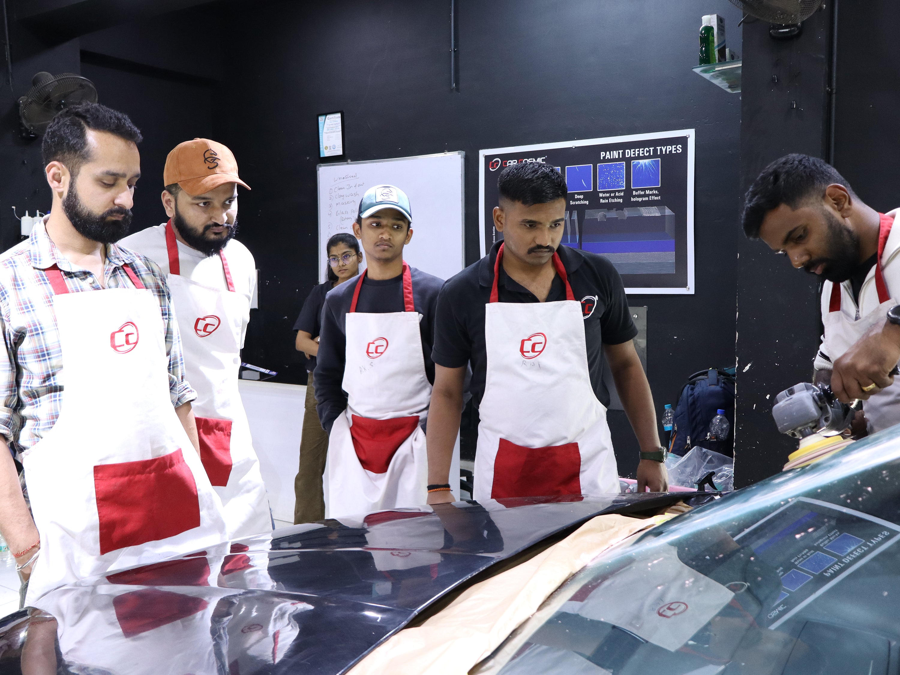 Ppf Course Paint Protection Film Application Training certified Course in India ...