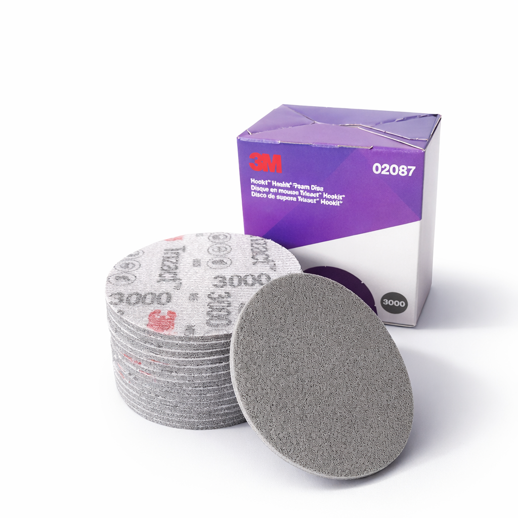 3M Trizact 6 Inch P3000 Grit Foam Disc | Paint Correction & Finishing | ( Set of 15 )