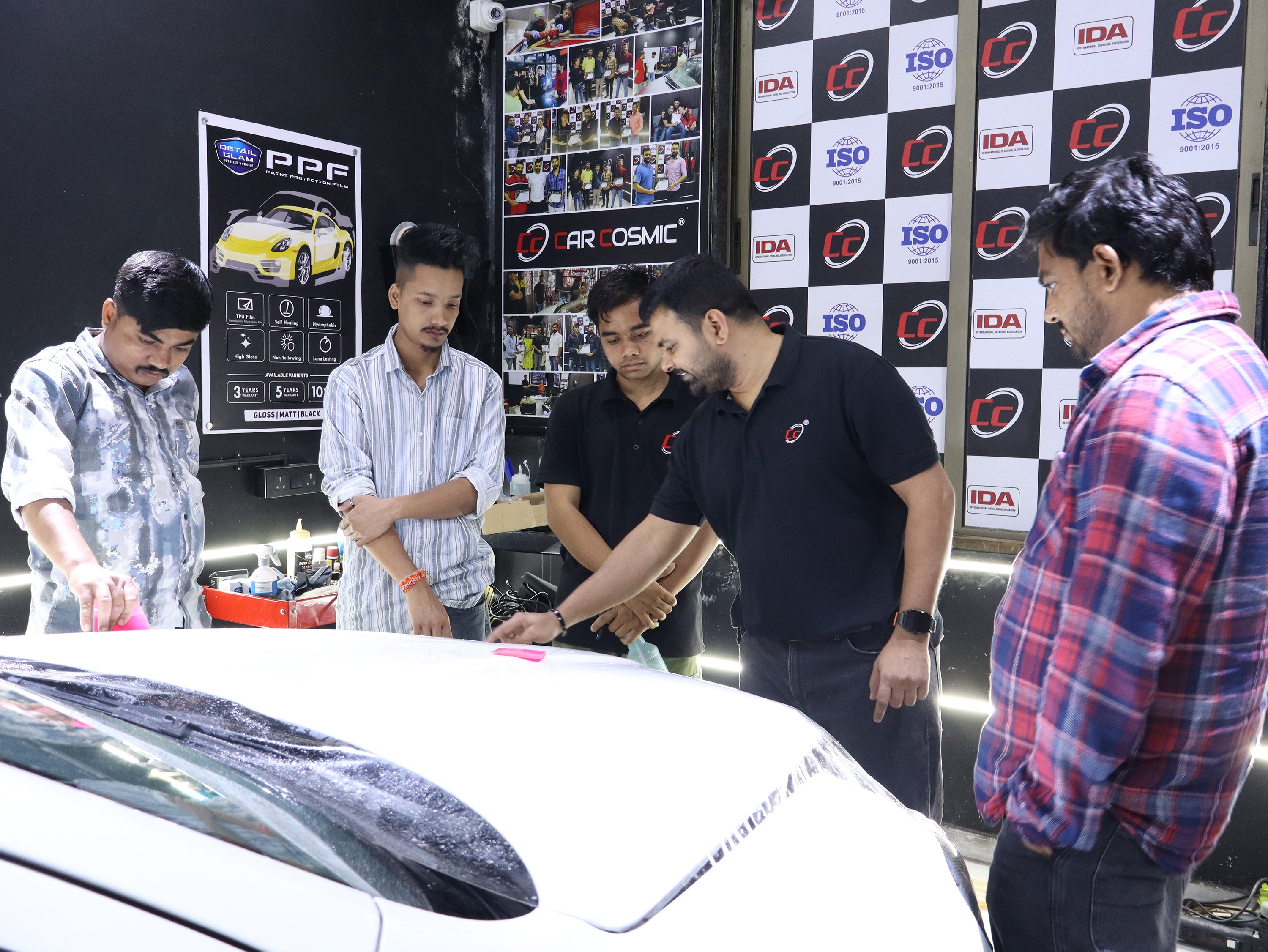 Ppf Course Paint Protection Film Application Training certified Course in India ...