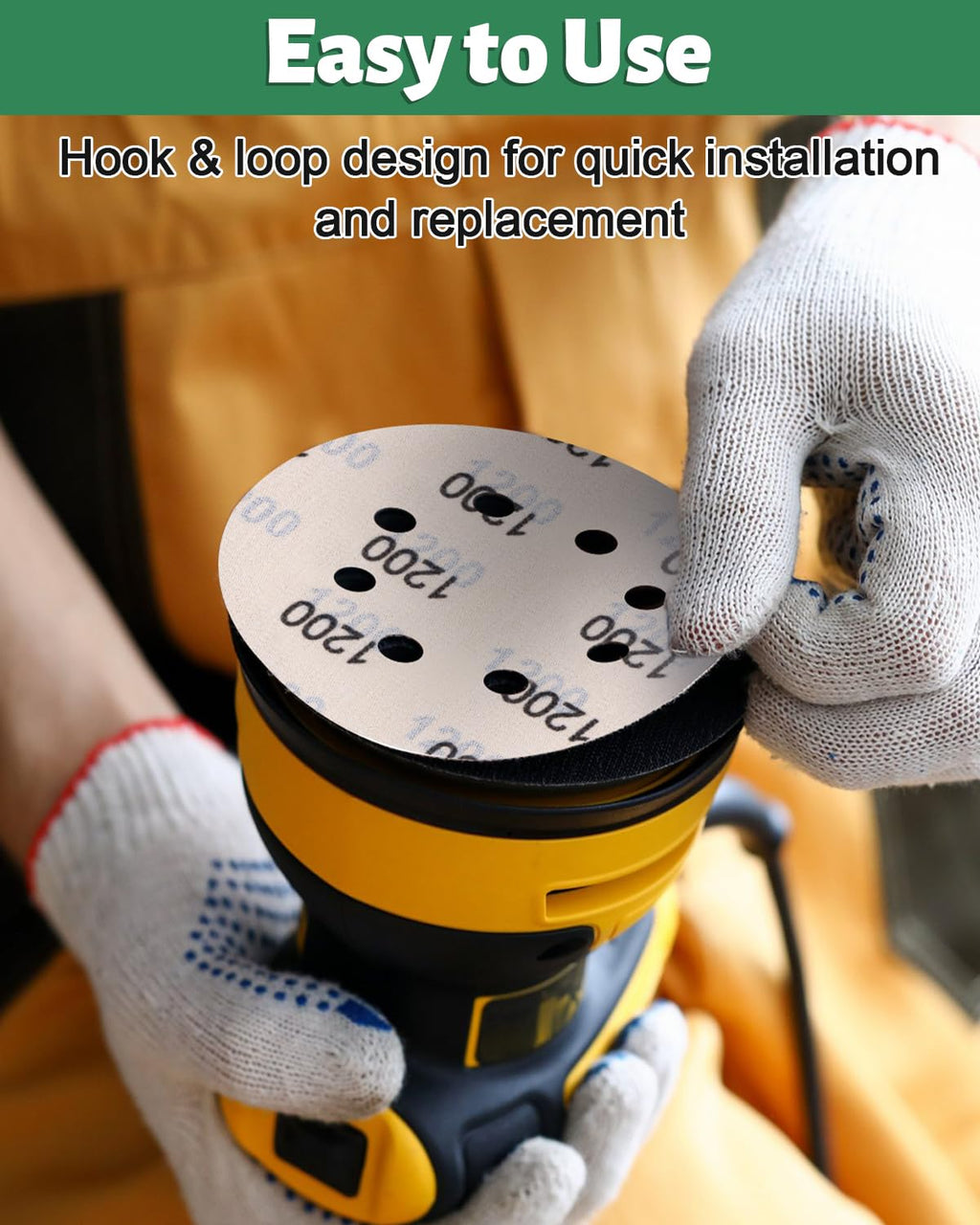 STARCKE Dry Sanding Disc 3000 Grit For Sanding 6 Inch (Pack Of 20)