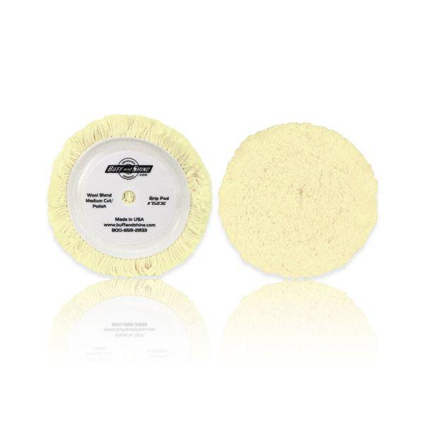 Buff N Shine Wool Polishing Pad For Rotary 5Inch