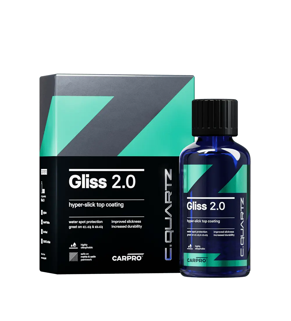 CarPro CQuartz Gliss 2.0 Top Coat Ceramic Coating 30ml