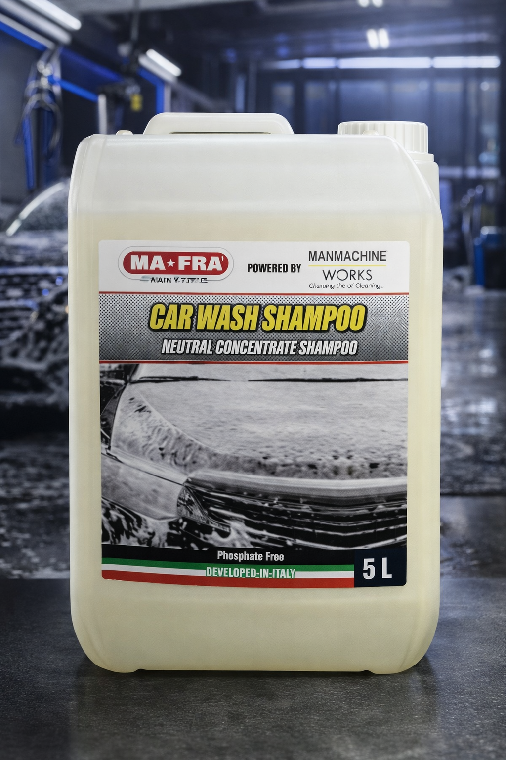 Mafra Car Wash Shampoo 5L – Professional Neutral Formula (1:100 Dilution)