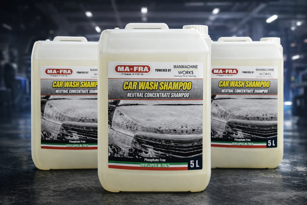 Mafra Car Wash Shampoo 5L – Professional Neutral Formula (1:100 Dilution)