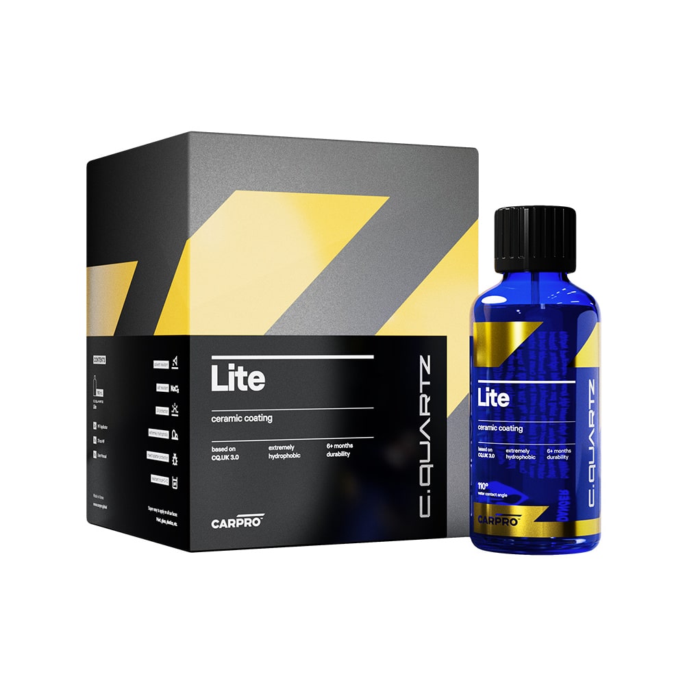CARPRO CQUARTZ LITE CERAMIC COATING FOR CAR 100ML (Full kit)