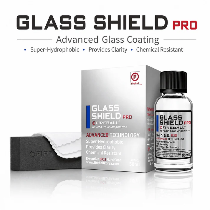 Fireball Glass Shield Pro 50ml | Windshield & Glass Ceramic Coating