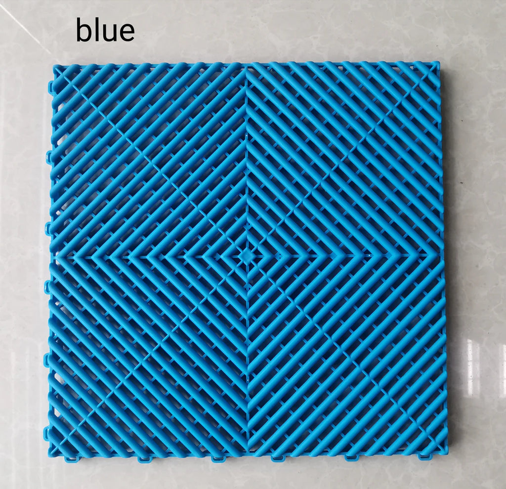 Car Wash Floor Mat Tile, 40x40cm (1.72 sq. ft), Thickness 32mm