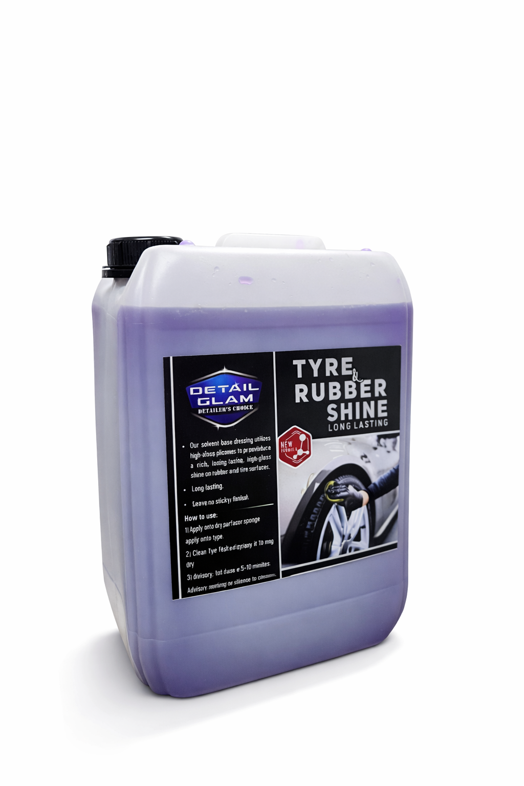 Tyre And Rubber Shine (Long lasting) 5Ltr