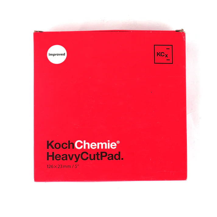 Koch Chemie Heavy Cut Pad Red 126x23 mm (5”)