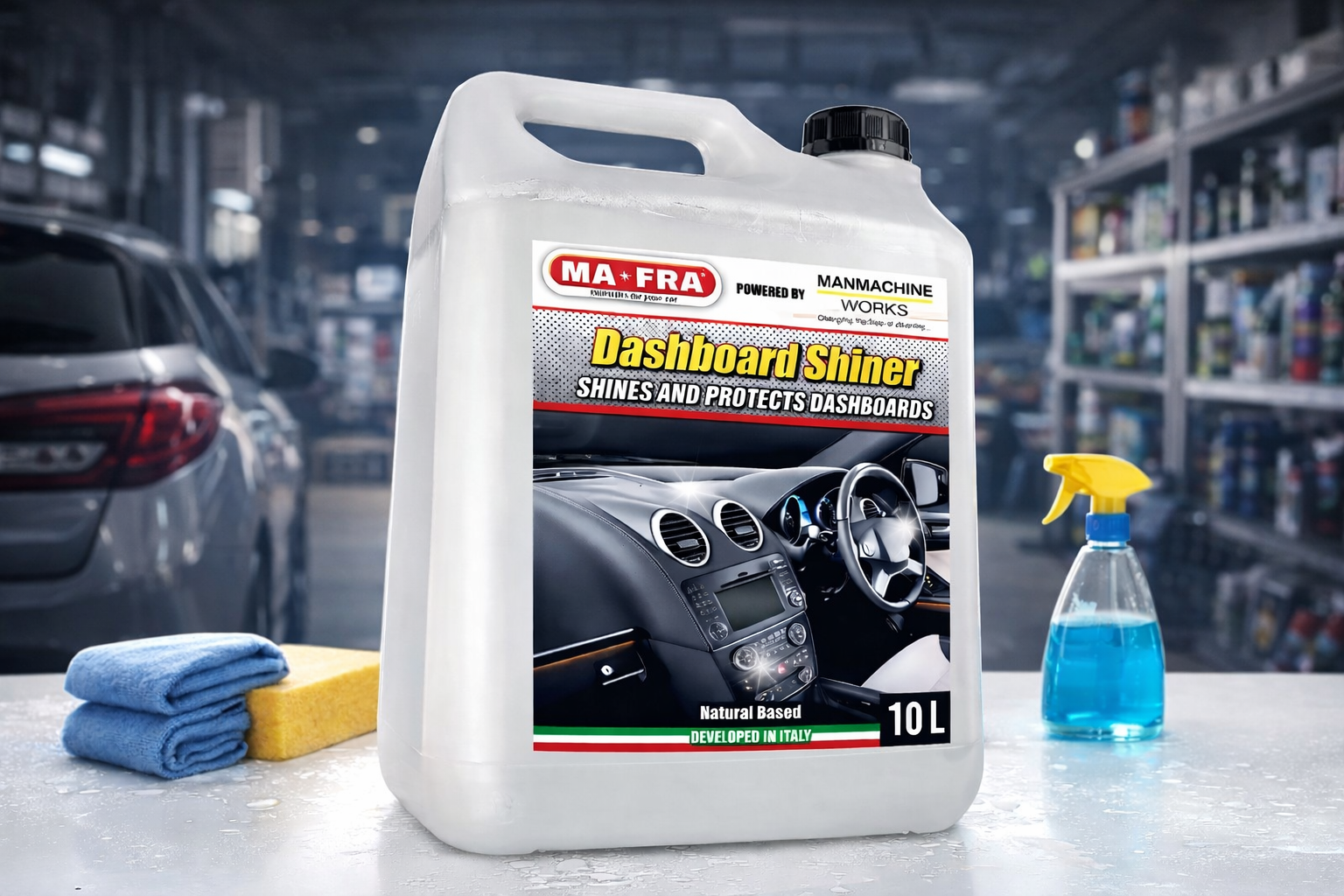 Mafra Dashboard Shiner 10L – Interior Polish & Protectant
