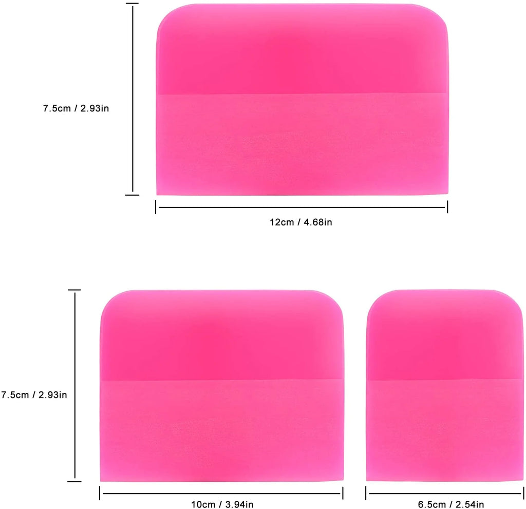 Special PPF Soft Squeegee Set of 3 – PPF Installation Tool