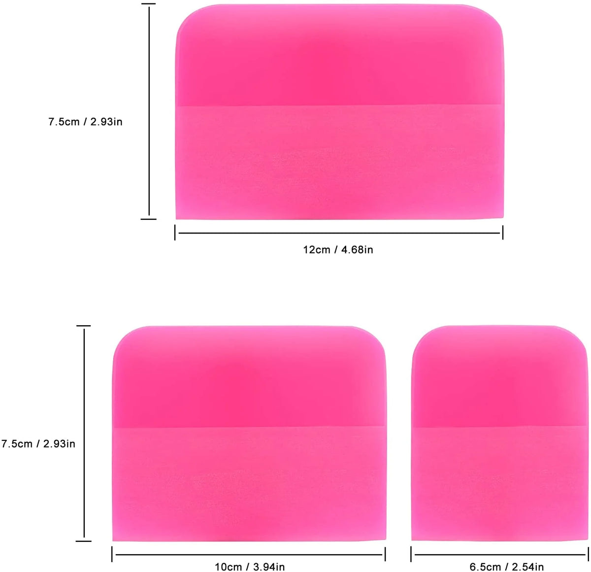 Special PPF Soft Squeegee Set of 3 – PPF Installation Tool