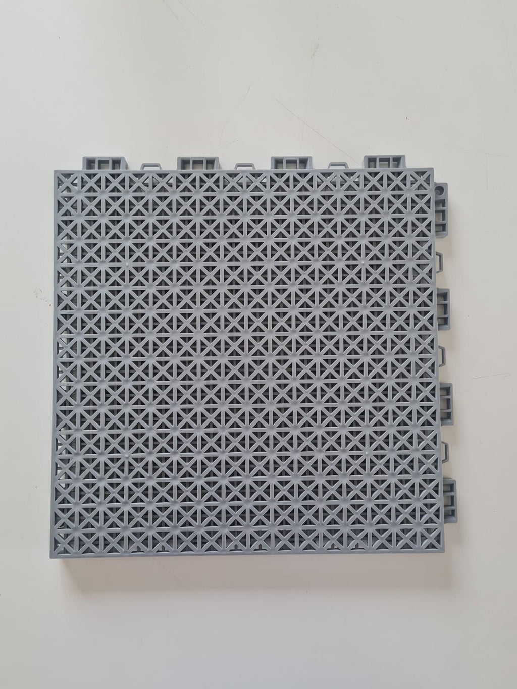 Heavy Duty Interlocking Plastic Floor Tiles for Car Detailing Studio ( 1ft x 1ft ) T (15.9mm)