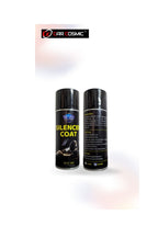 DETAIL GLAM  SILENCER ENGINE COAT BLACK AND SILVER 250 ML (PACK OF 6)