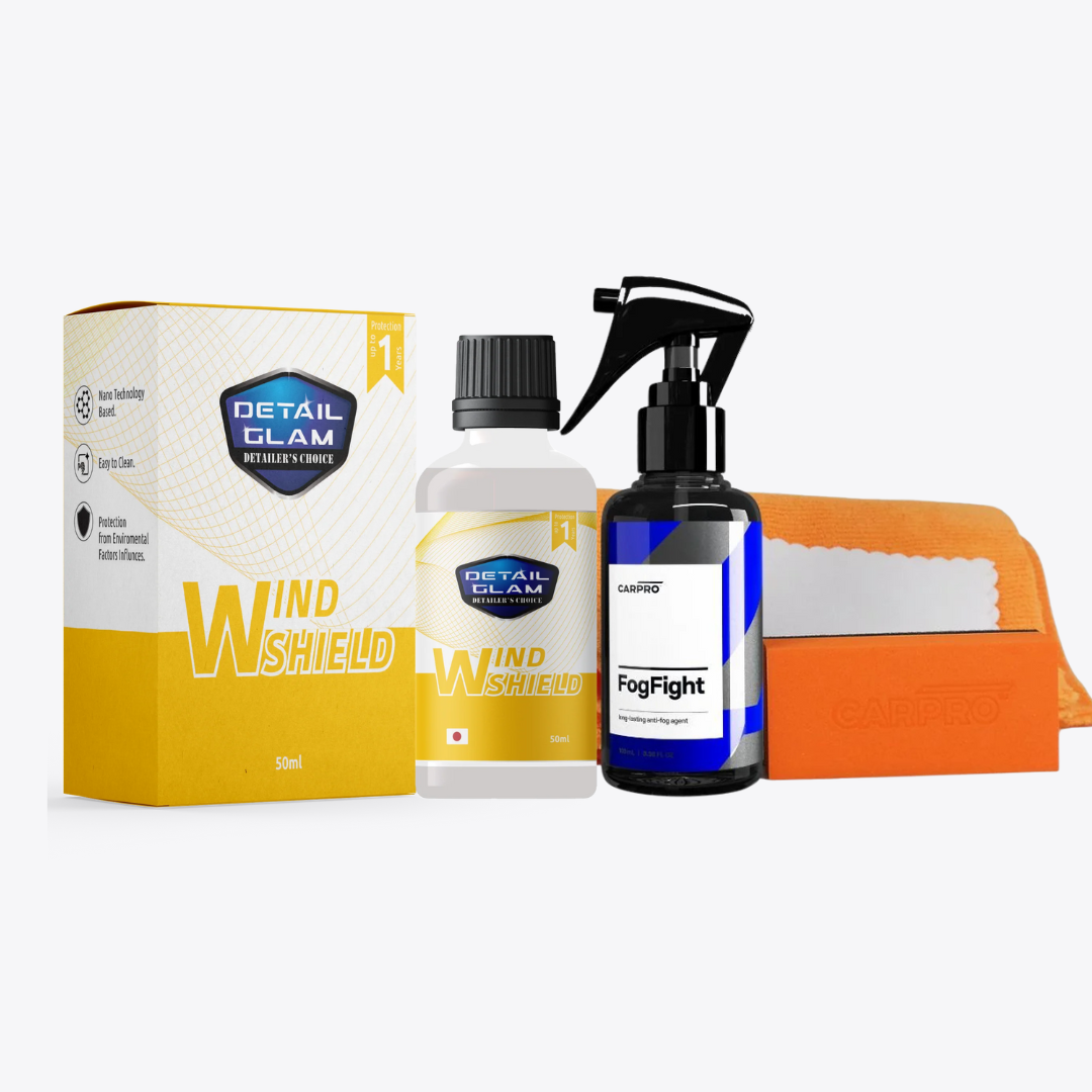Windshield Coating 50Ml With FogFight 100Ml kit