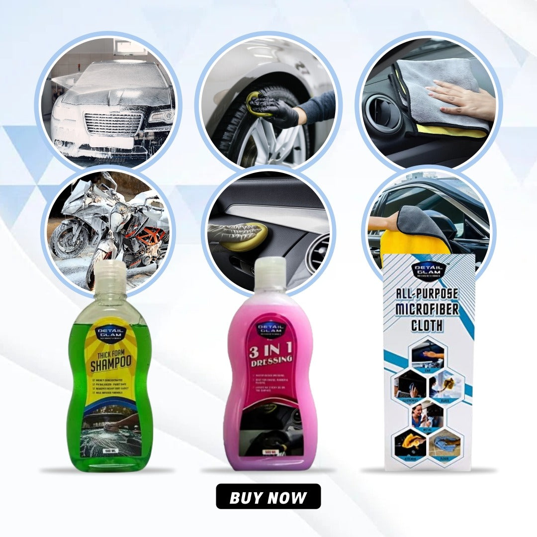 Detail Glam DIY Combo For Vehicle
