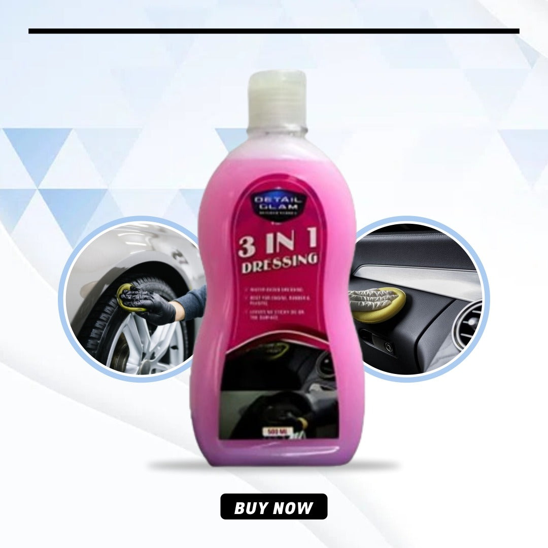 Carcosmic Detail Glam 3 in 1 Dressing for Interior Care 500ML