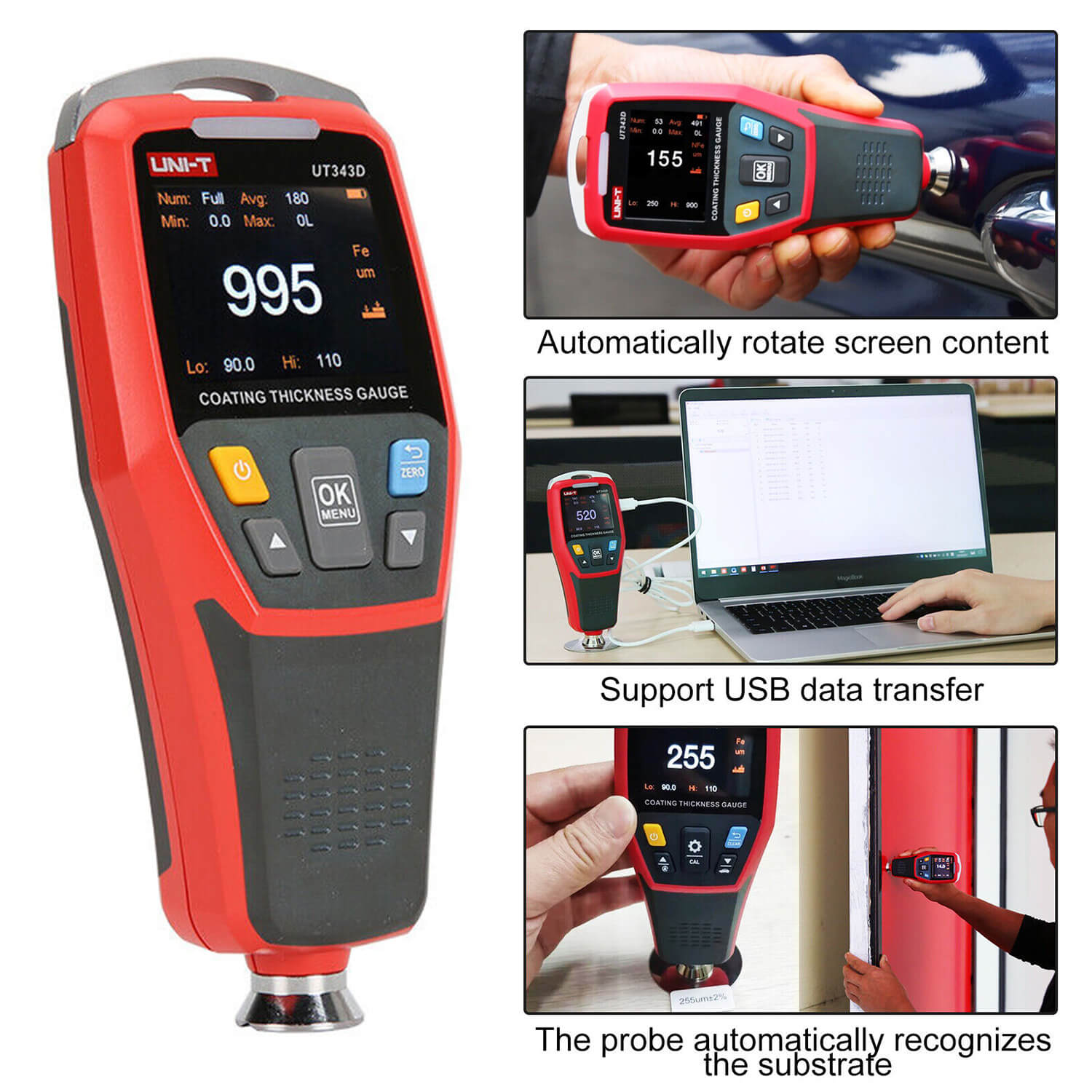 UNI-T Coating Thickness Gauge Digital DFT Meter: The Precision Tool