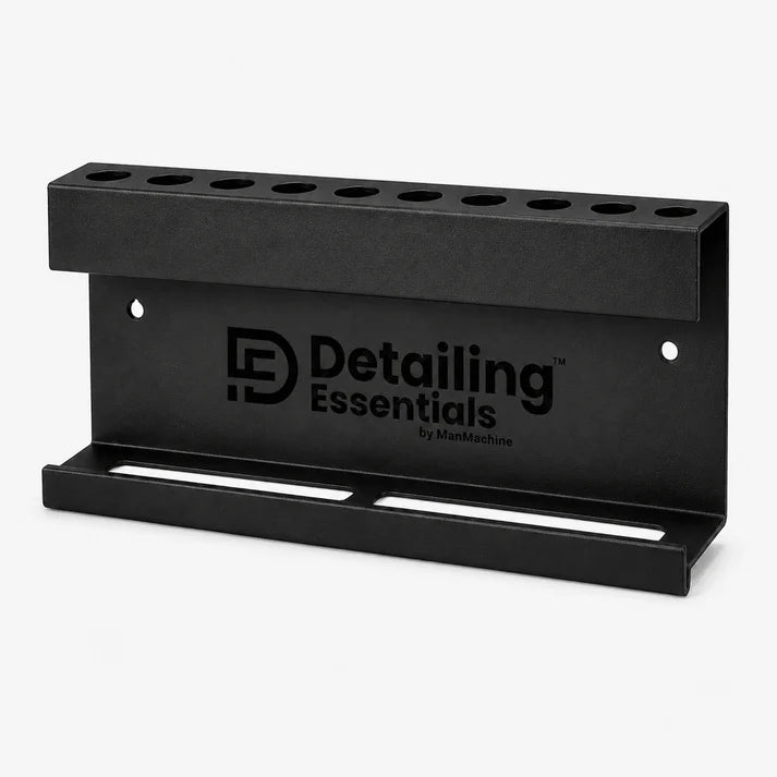 Detailing Essentials Brush & Bottle Holder | Wall Mounted Detailing Organizer