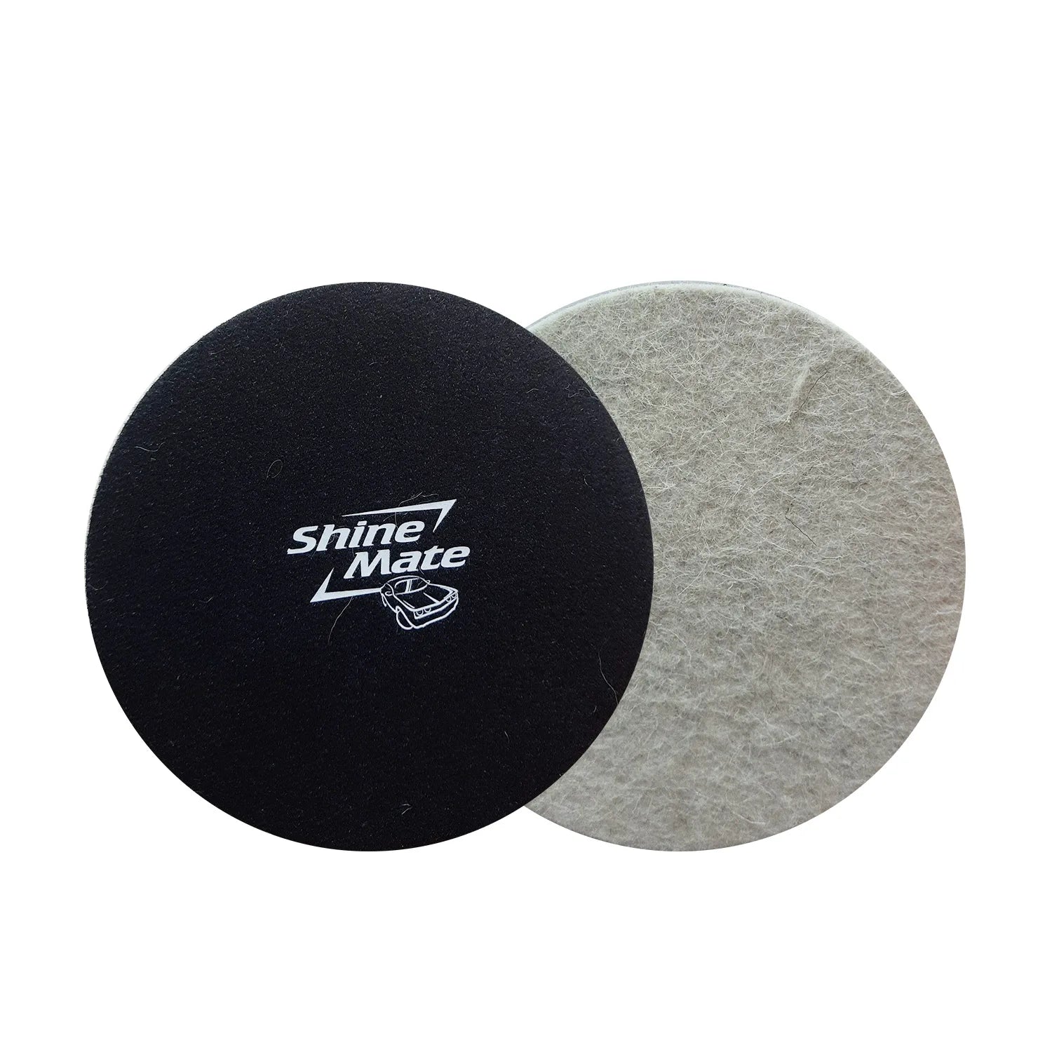 ShineMate Glass Cutting Felt Disc Polishing Pad 6Inch