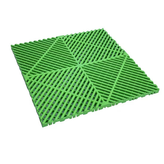 Car Wash Floor Mat Tile, 40x40cm (1.72 sq.ft), Thickness 32mm Pack of 28