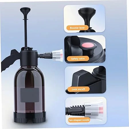 HAND FOAM GUN FULL BLACK 2L