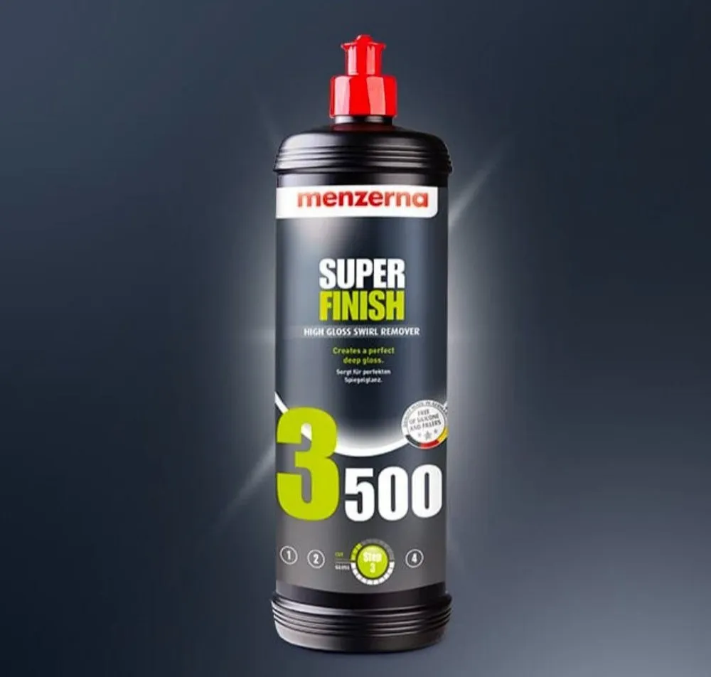 MENZERNA SUPER FINISH 3500 HIGH GLOSS POLISH FOR ALL AUTOMOTIVE