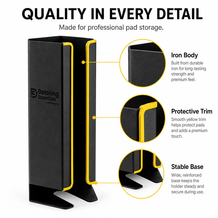 Detailing Essentials Polishing Pad Holder & Organizer