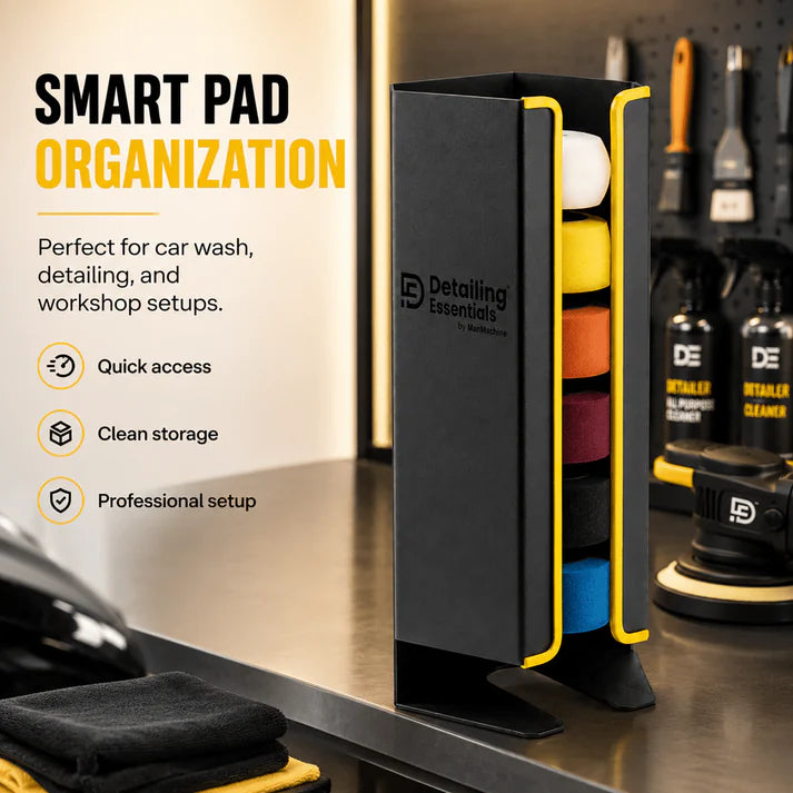 Detailing Essentials Polishing Pad Holder & Organizer