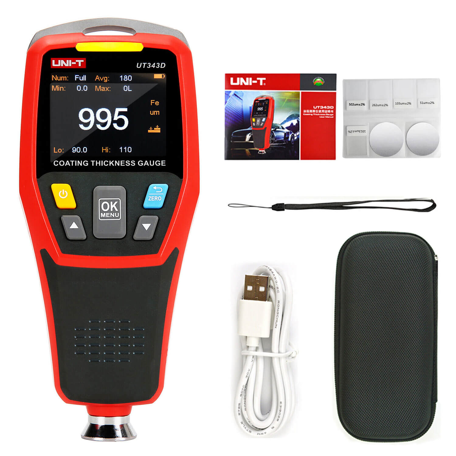 UNI-T Coating Thickness Gauge Digital DFT Meter: The Precision Tool