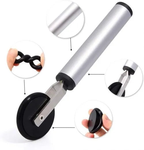 SINGLE WHEEL RUBBER SEAM ROLLER CAR DETAILING TOOL