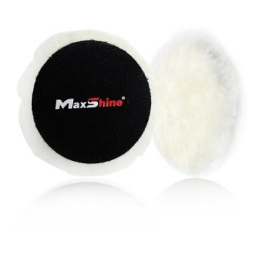 MaxShine Premium Wool Cutting Pad - 6 Inch/6 inches
