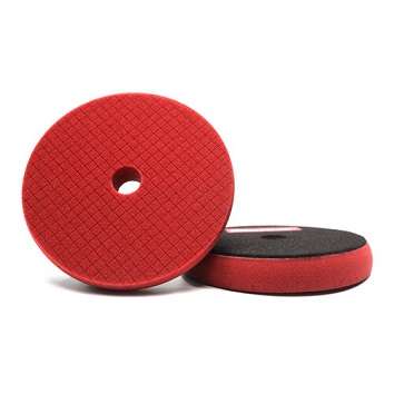 MaxShine Cross Cut Foam Pad - Red Finishing - 6 inch
