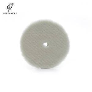 NORTHWOLF 6 INCH SHORT NAP WOOL PAD WITH FOAM (POLISHING PAD - 8MM)