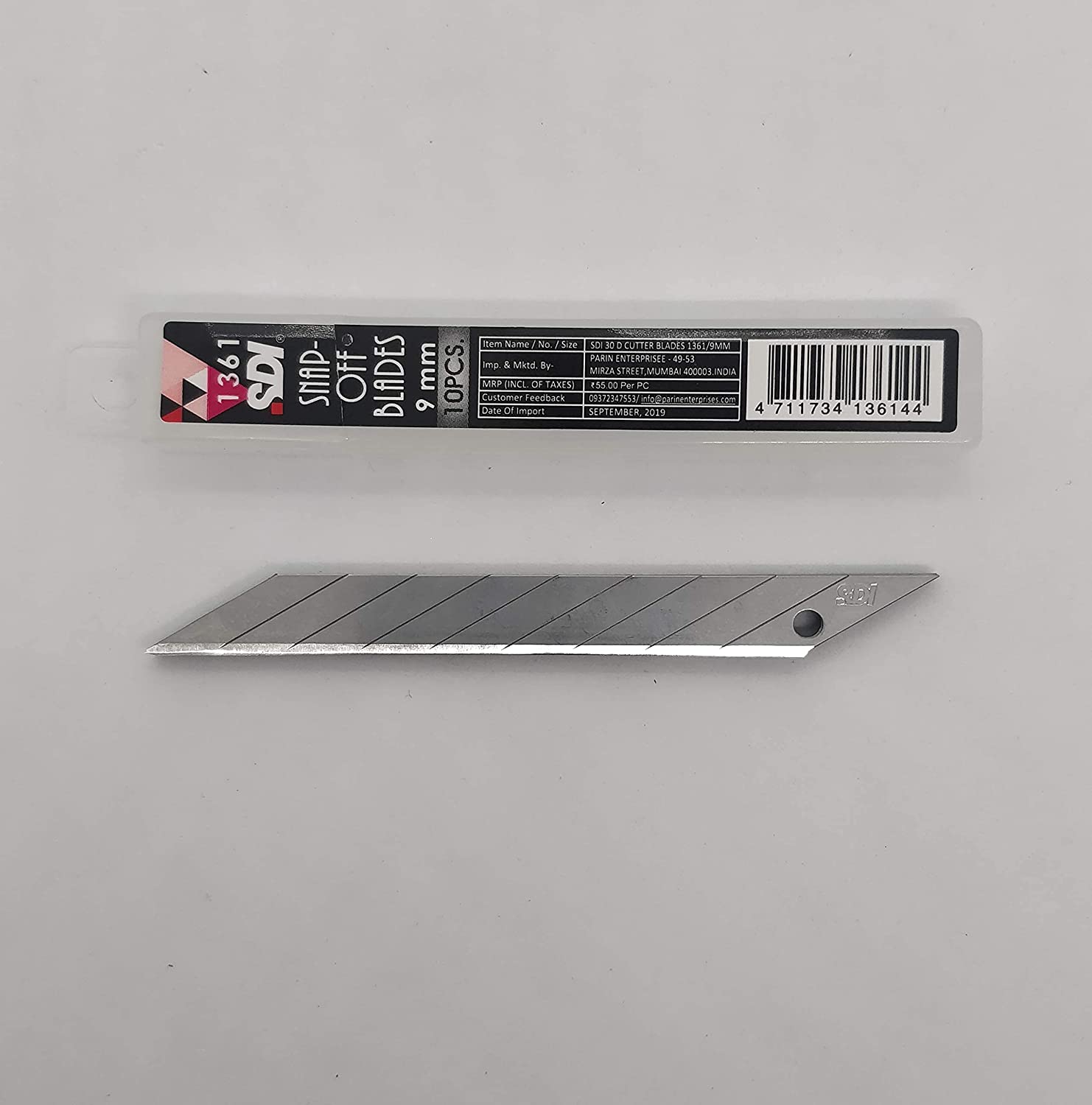 SDI 1361 SNAP-OFF BLADES (9MM, 30 DEGREES) - 100PCS SET
