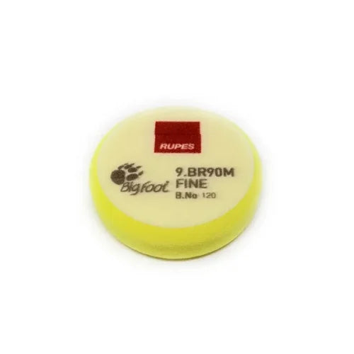 RUPES (9.BR90M) ROTARY YELLOW FINE POLISHING FOAM PAD
