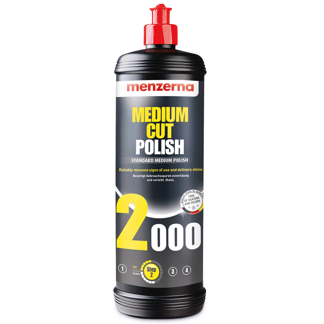 MENZERNA MEDIUM CUT POLISH AND RUBBING COMPOUND 2000, 1L
