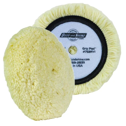 Buff n shine Wool Pads 7.5 inch for RO