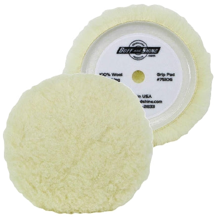 Buff n shine Wool Pads 7.5 inch for RO