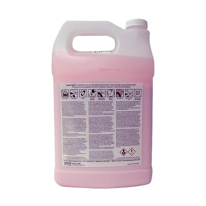 Malco Cherry Flash Wax, Gallon