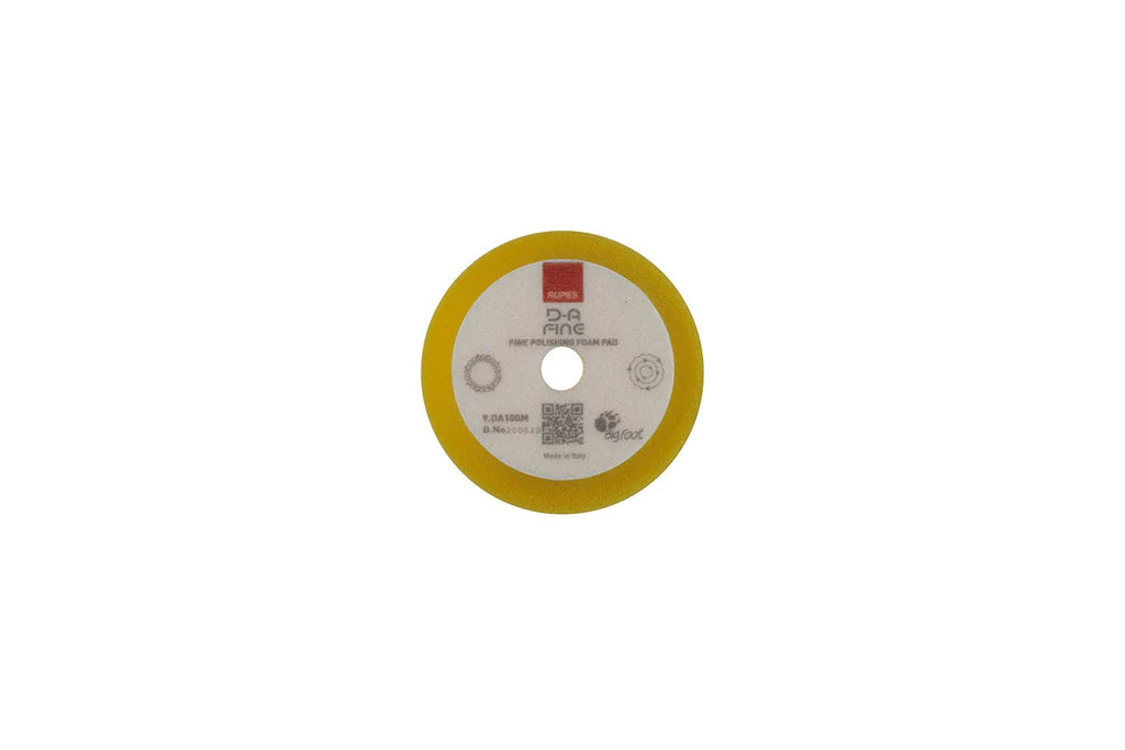 RUPES (9.DA100M) DA FINE FINISHING FOAM PAD WITH HIGH PERFORMANCE Ø 80/100MM